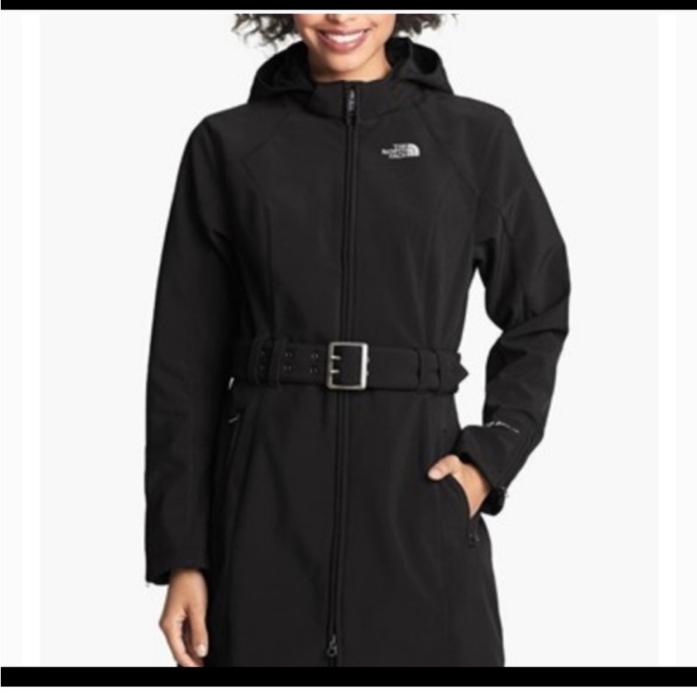 The North Face Apex Bionic belted trench coat